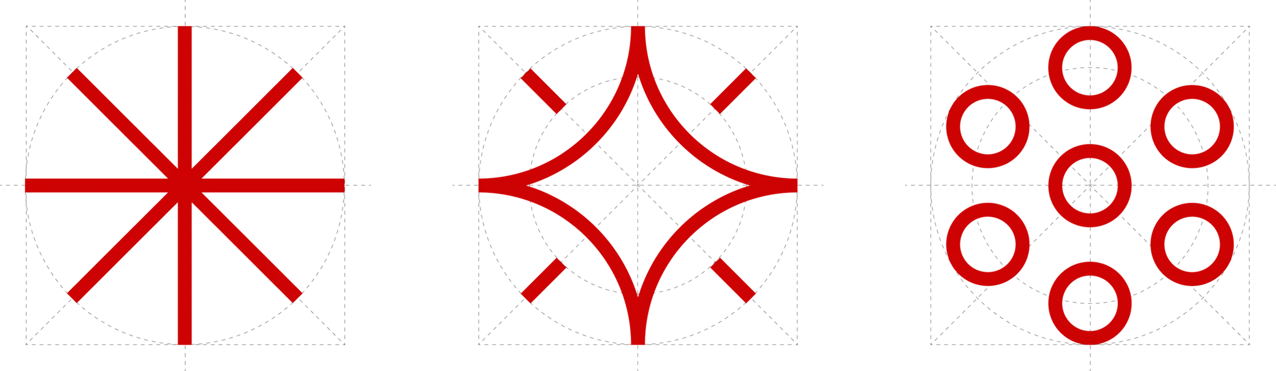 Icon construction, grid-based build process for consistent sizing