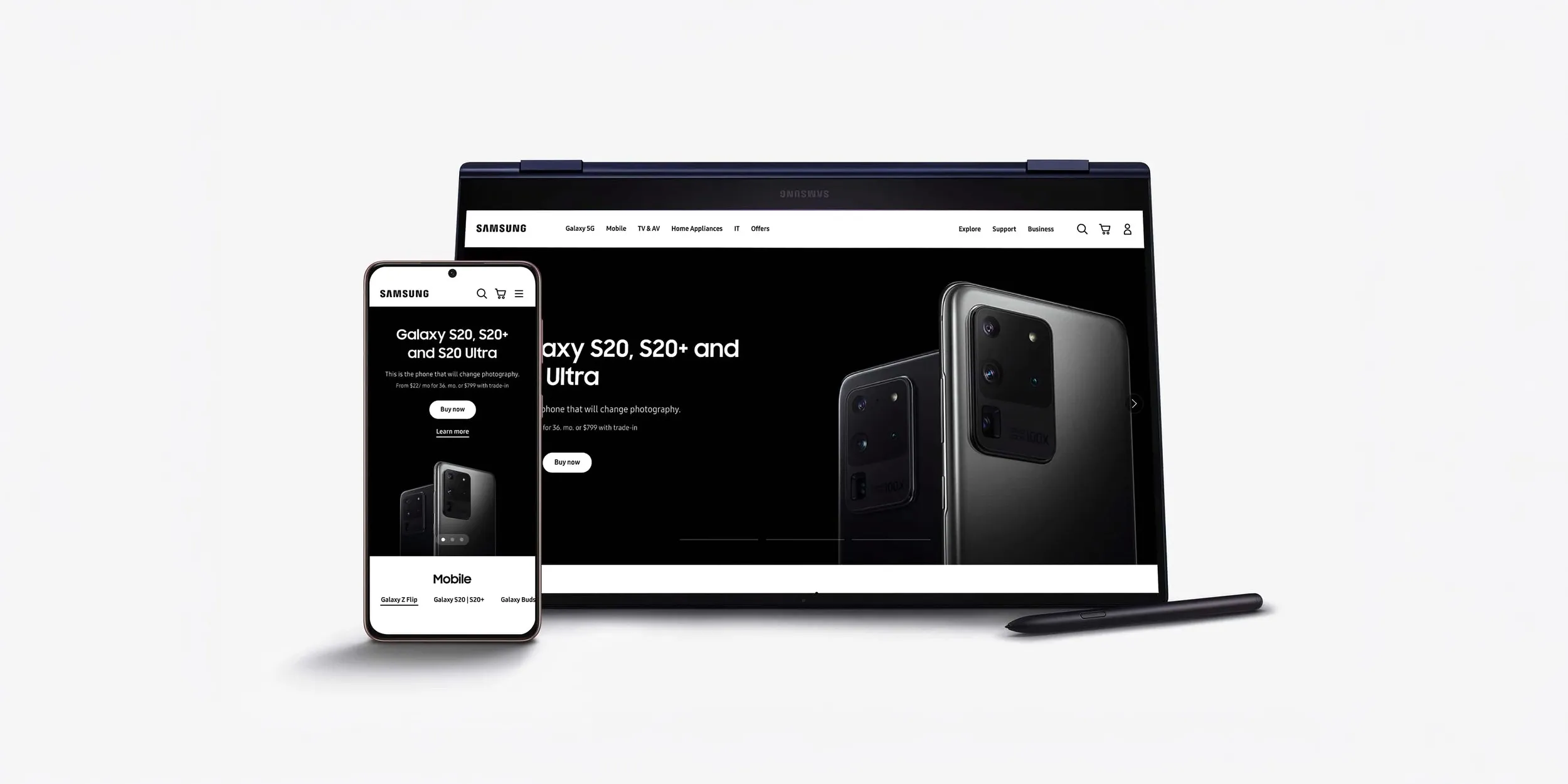 Samsung.com Redesign