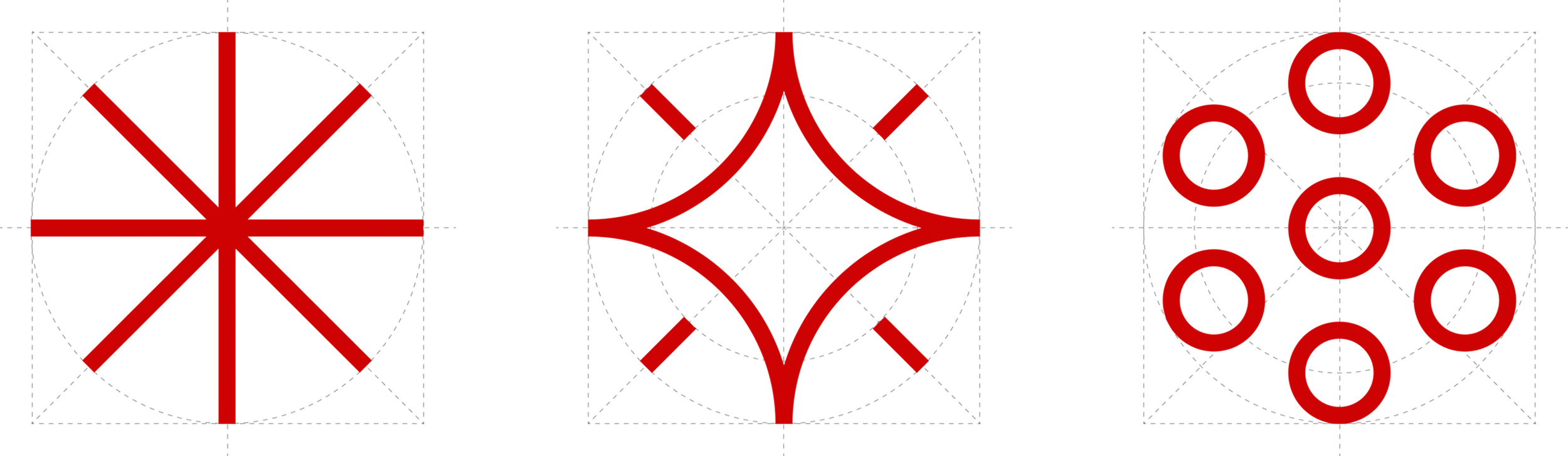 Icon construction, grid-based build process for consistent sizing